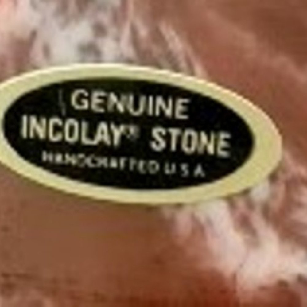 VTG Large Somans Jewelry box Genuine Incolay Stone  made USA - Picture 7 of 16